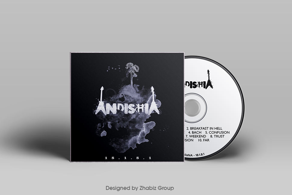 اندیشیا - 18.1.8.1 - طراحی جلد آلبوم - گروه ژابیز